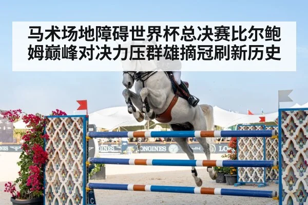 horse jumping arena